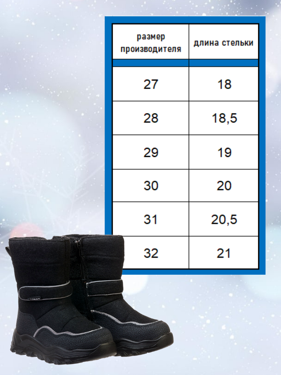 Сапоги Зебра 19005-1 - фото 2