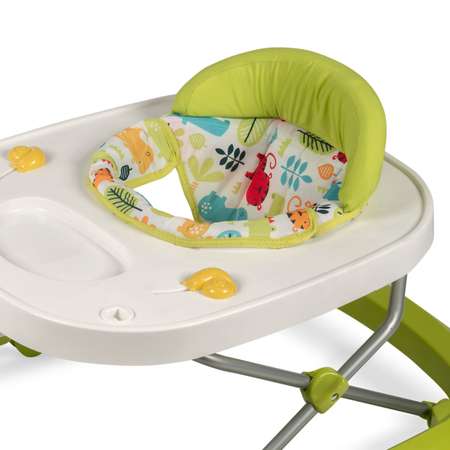 Ходунки Amarobaby Walking Baby с электронной игровой панелью Зеленый