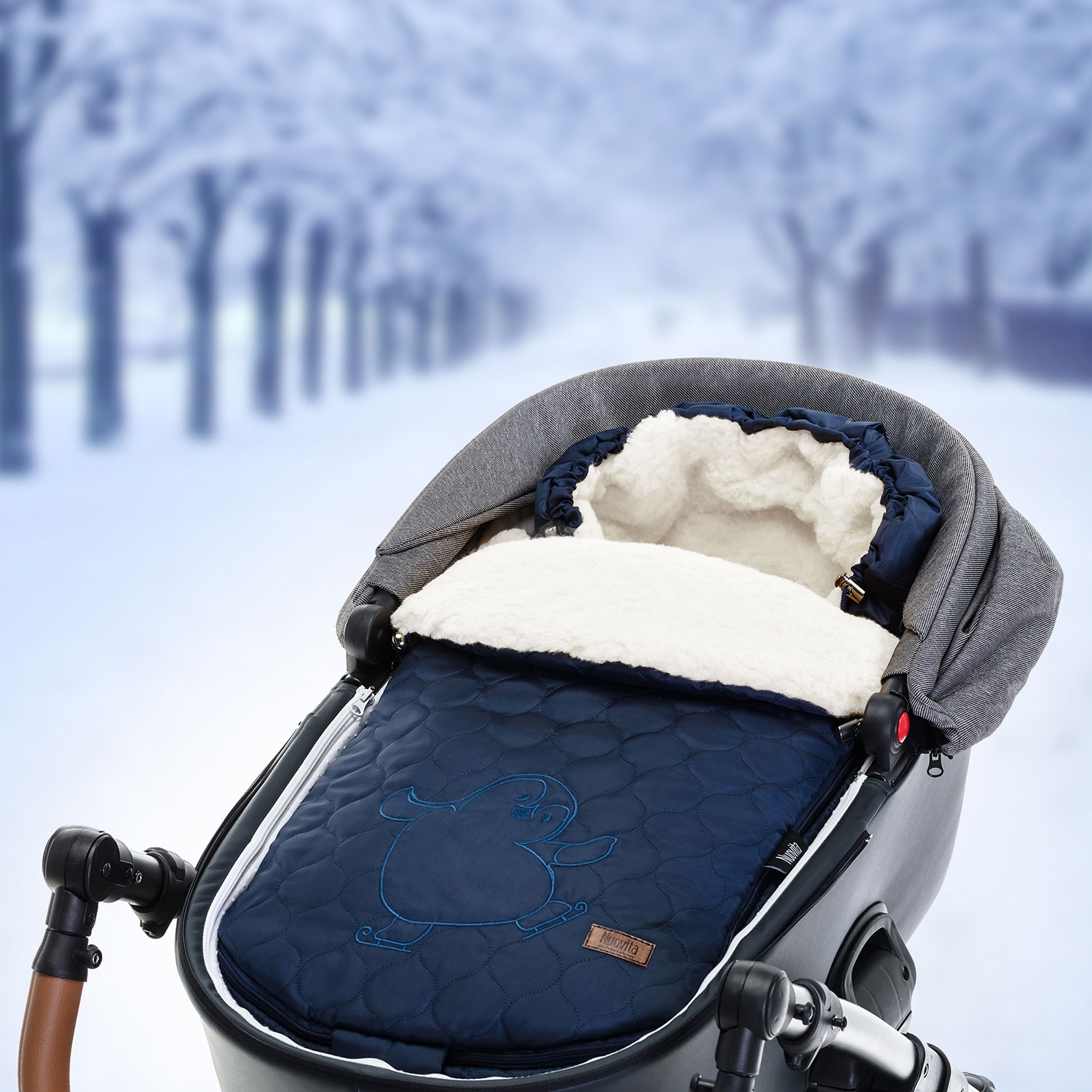 Конверт в коляску Nuovita Polare Bianco - фото 17