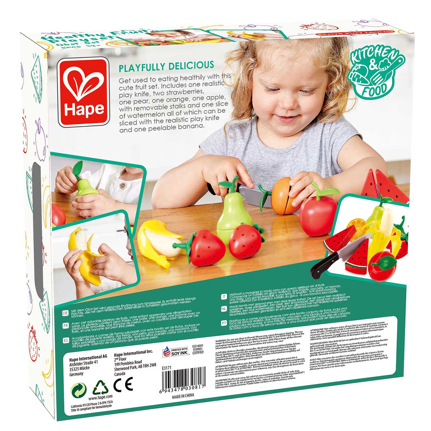 Игровой набор Hape продукты - фото 13