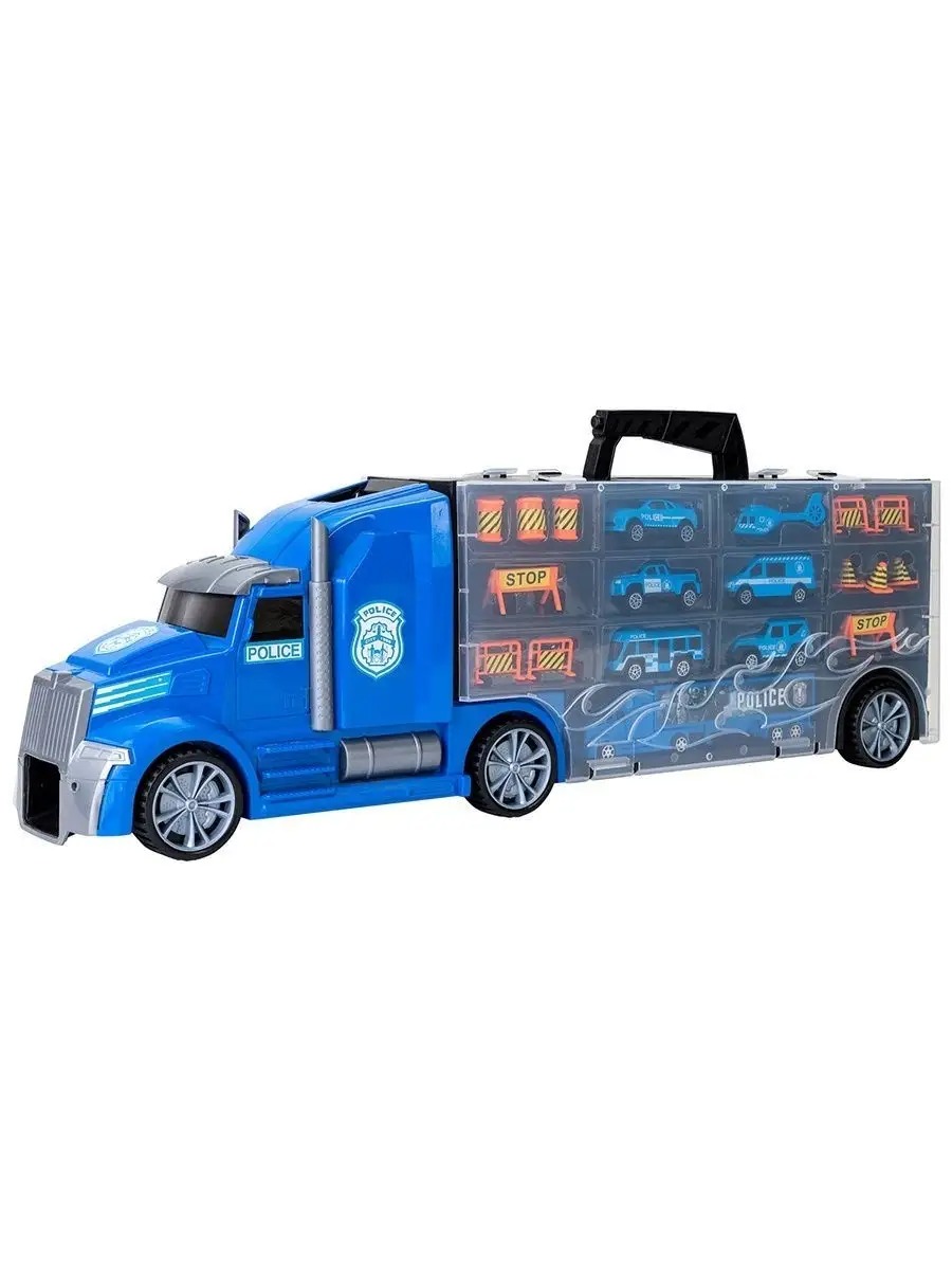 Автовоз Givito Полицейский участок G205-006 - фото 11