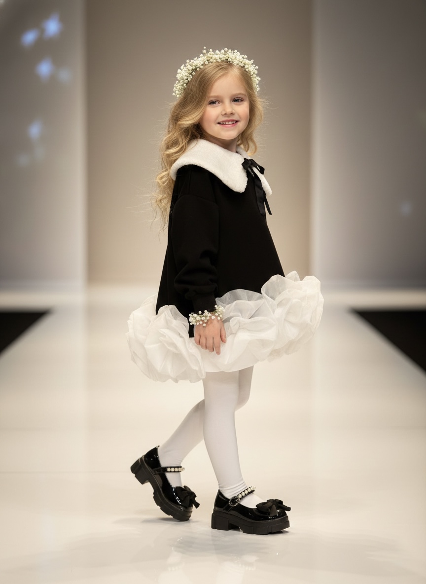 Платье Minilik ПлатьеНарядЧерное - фото 8