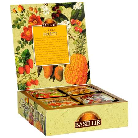 Чай черный Basilur Волшебные фрукты «Ассорти» 40 саше