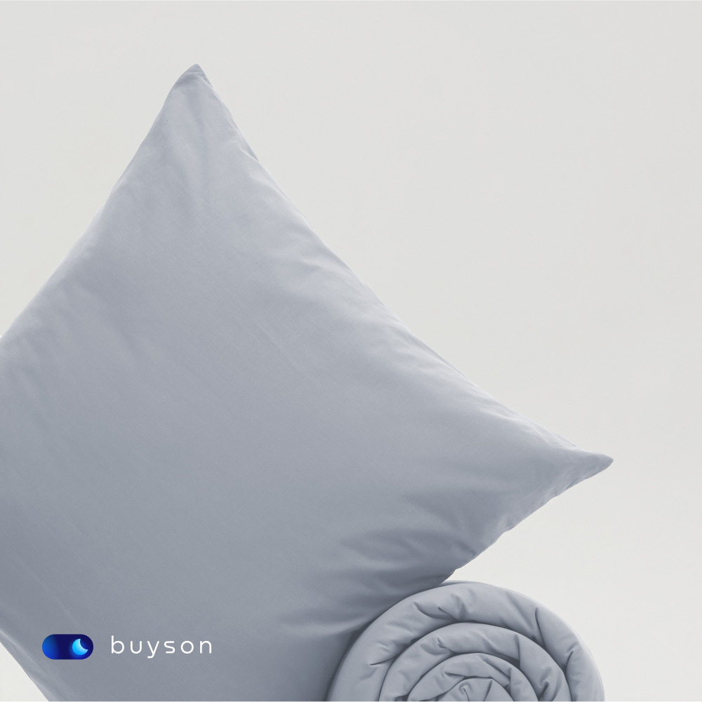 Пододьяльник buyson BuyDream 200х215 см, хлопок (поплин) деним - фото 9
