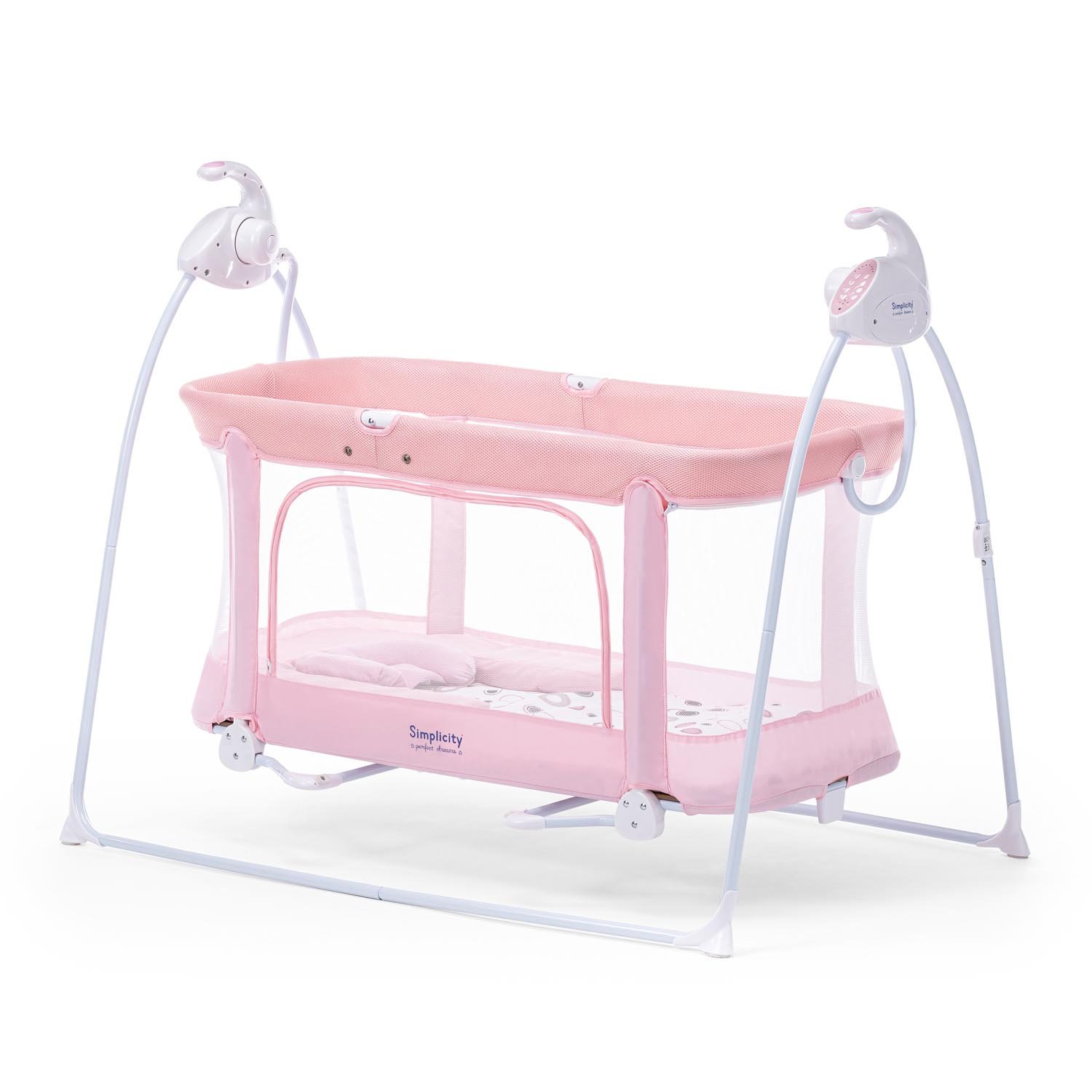 Колыбель SIMPLICITY 4030 Auto розовый - фото 17