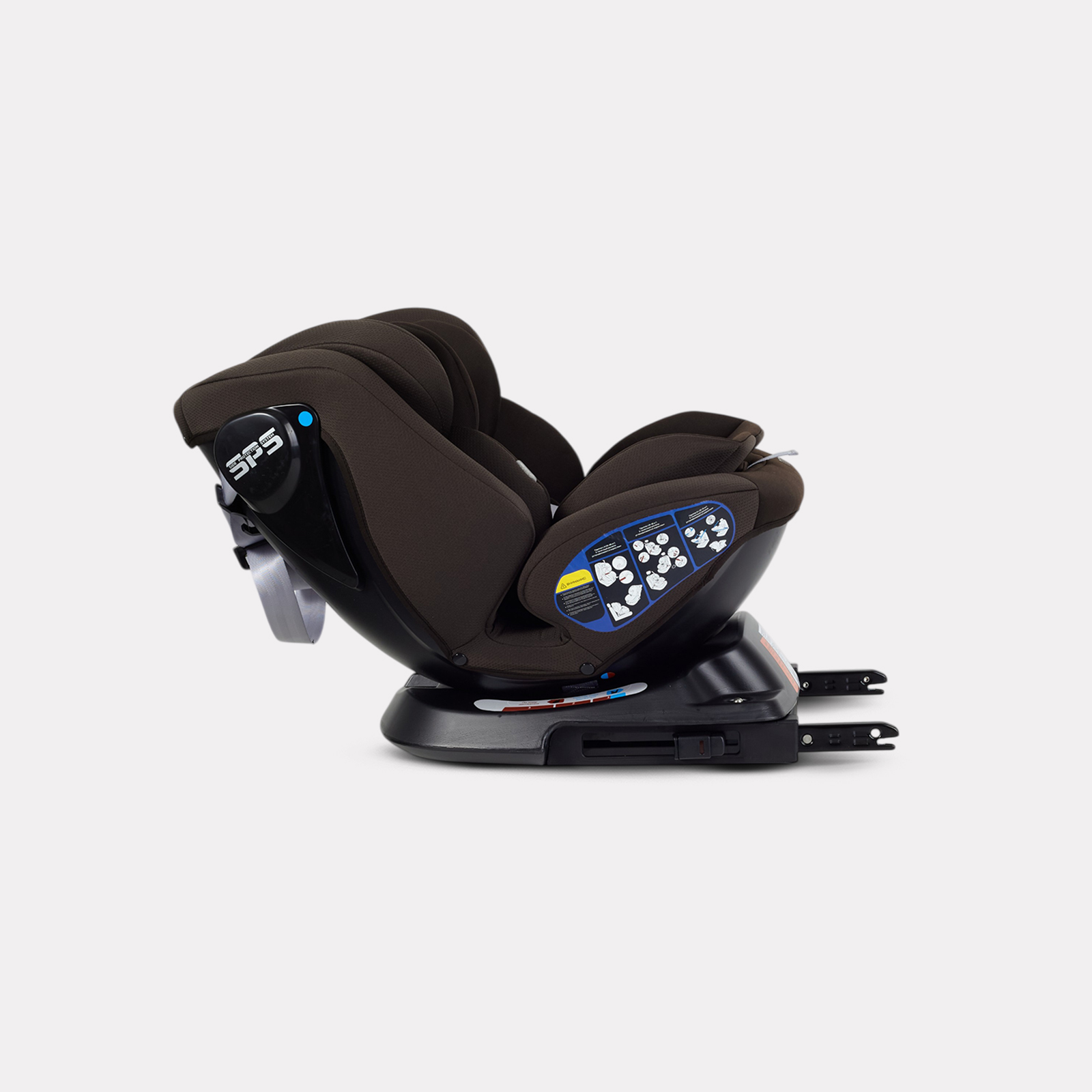 Автокресло Rant Nitro Isofix 0+/1/2/3 (0-36 кг) коричневый - фото 3