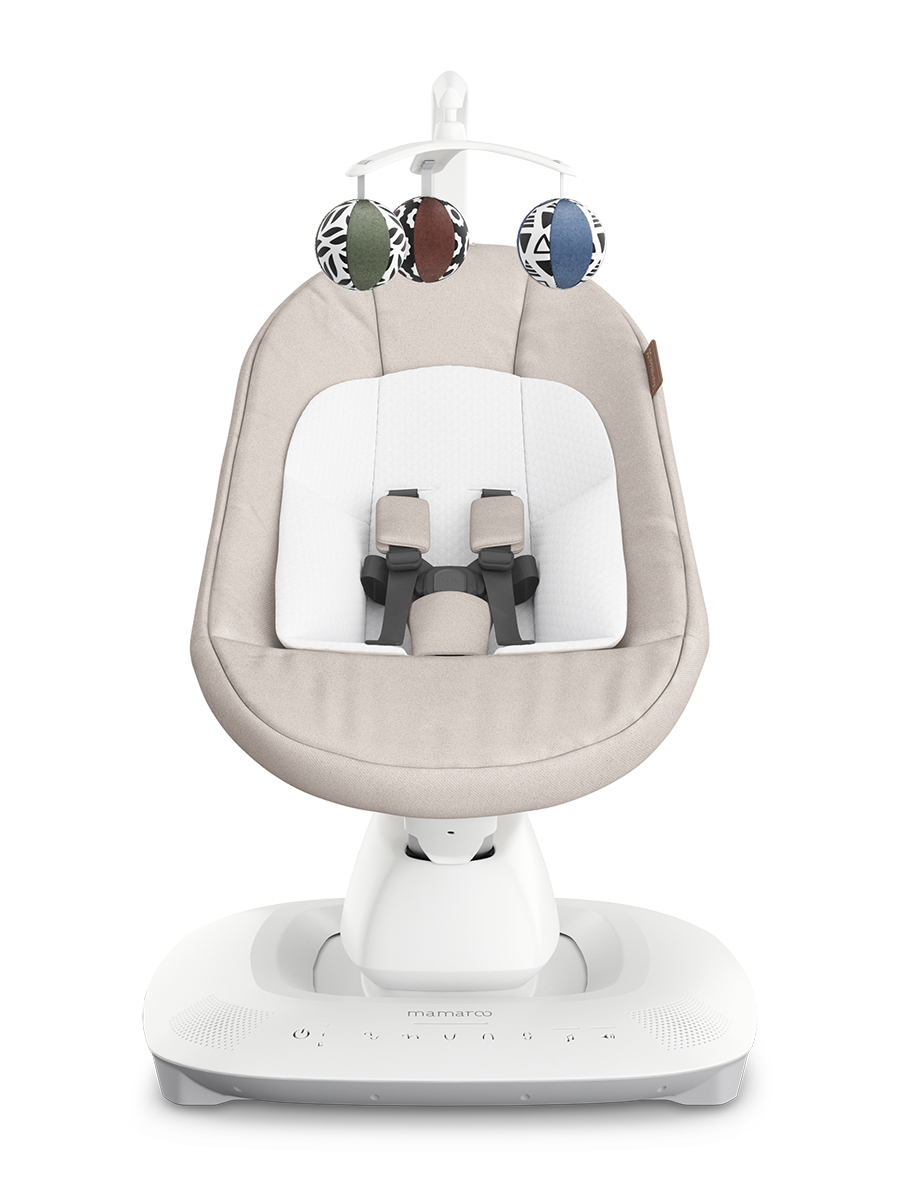 Кресло-качалка UPPAbaby Charlie - Sand Melange бежевый - фото 2
