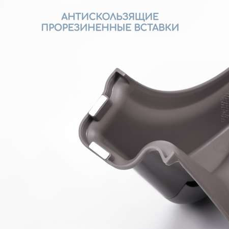 Горшок-стул Amarobaby Baby chair серый