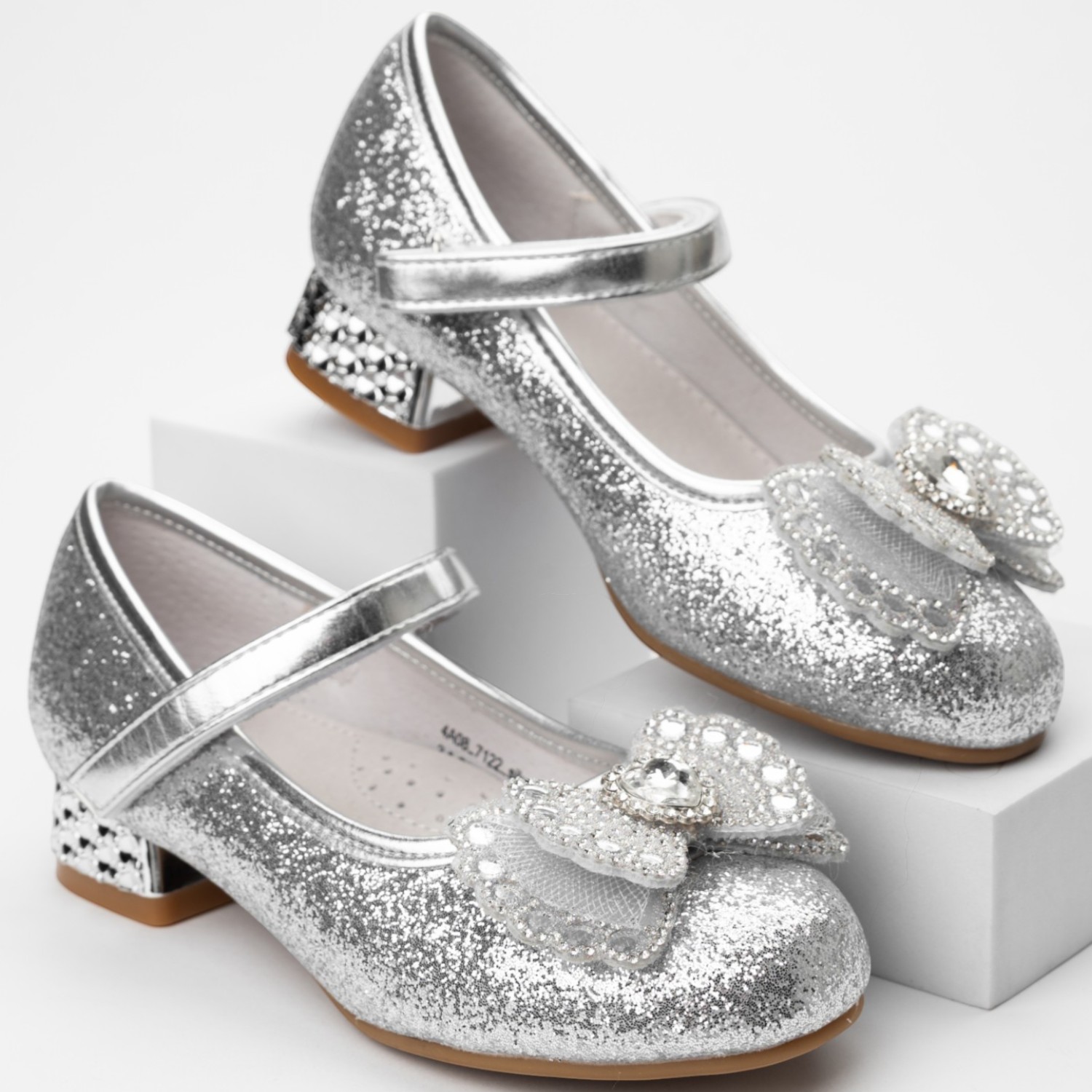 Туфли TikkaGo 4A08_7122_silver - фото 1