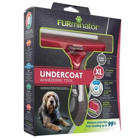 Расческа для собак FURMINATOR гигантских пород с длинной шерстью XL 141167