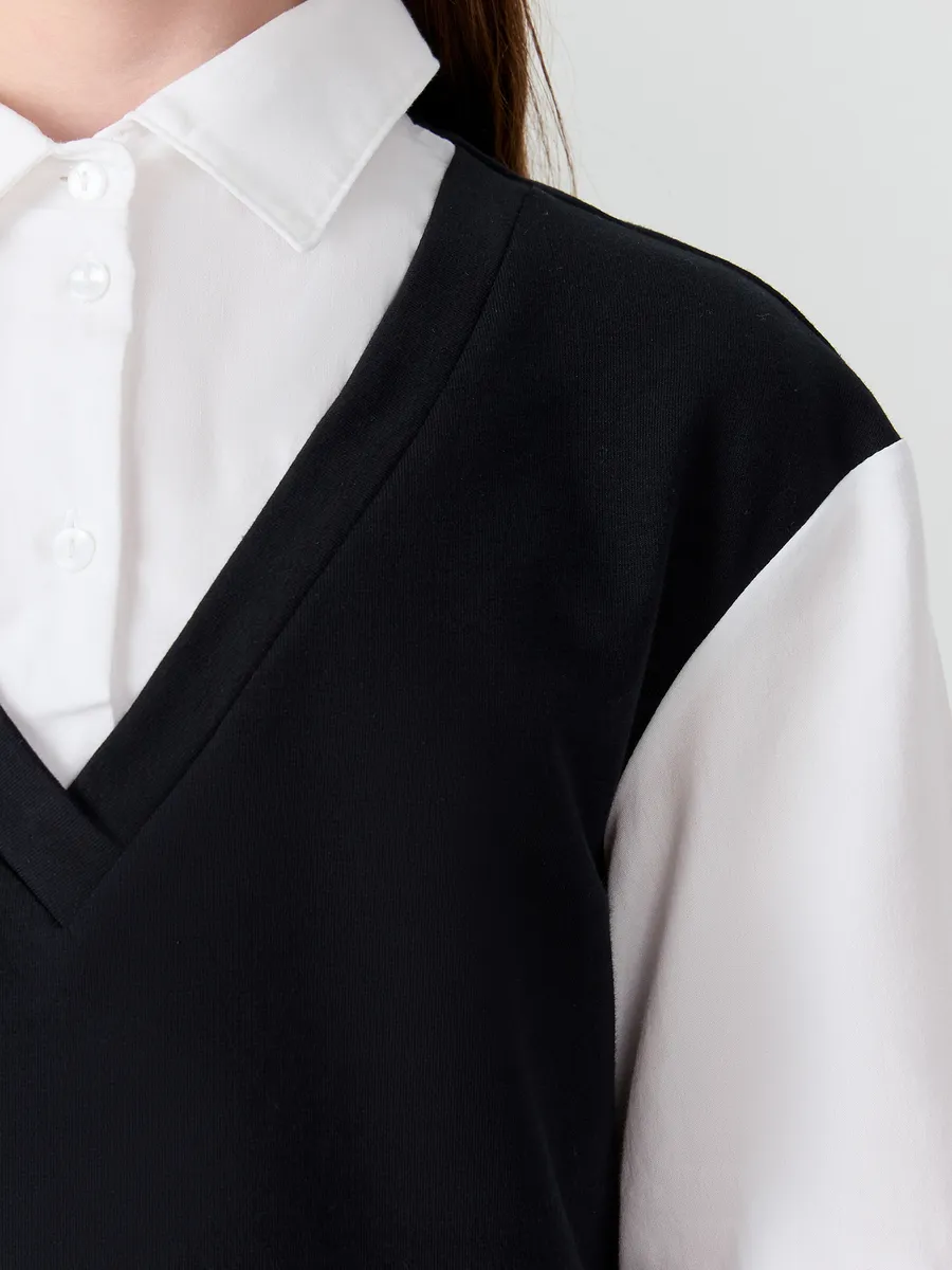 Джемпер Mark Formelle (Марк Формэль) 127910/черный - фото 12