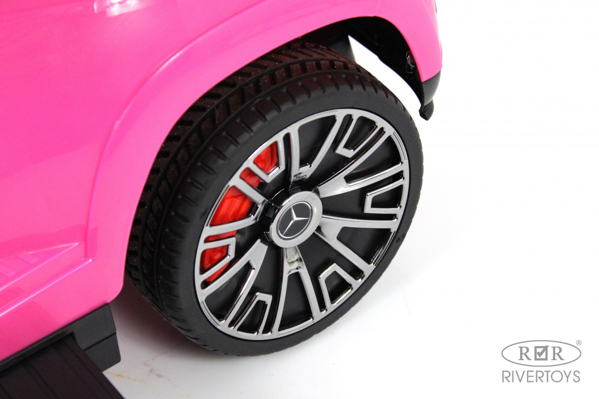 Электромобиль RIVERTOYS Mercedes Z003ZZ-A-PINK С пультом ДУ - фото 7