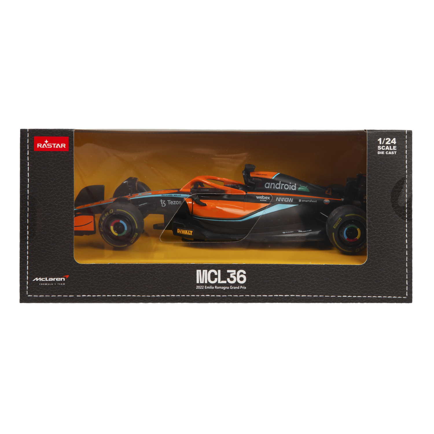 Автомобиль Rastar McLaren 1:24 56800 - фото 7