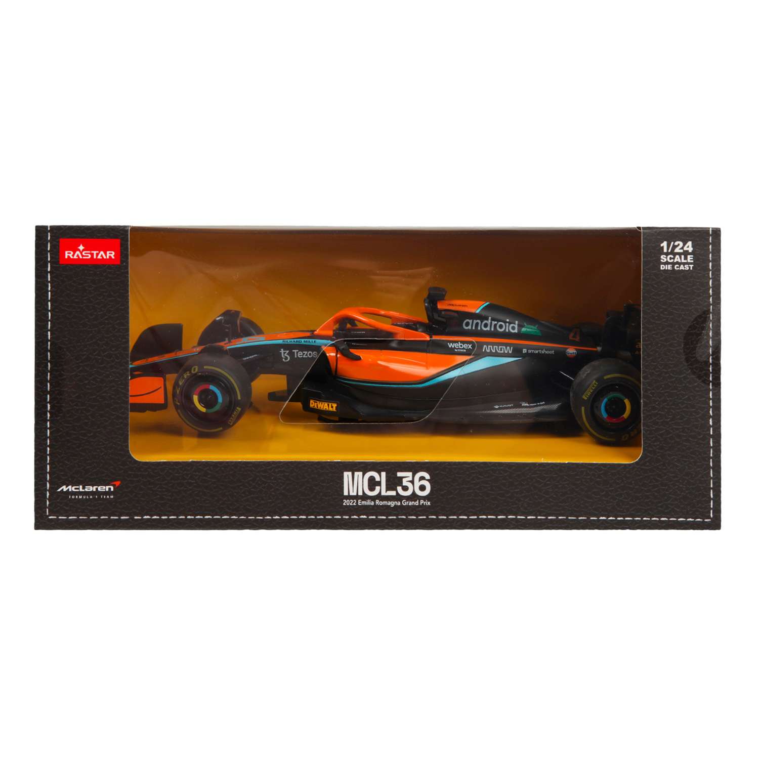 Автомобиль Rastar McLaren 1:24 56800 - фото 7