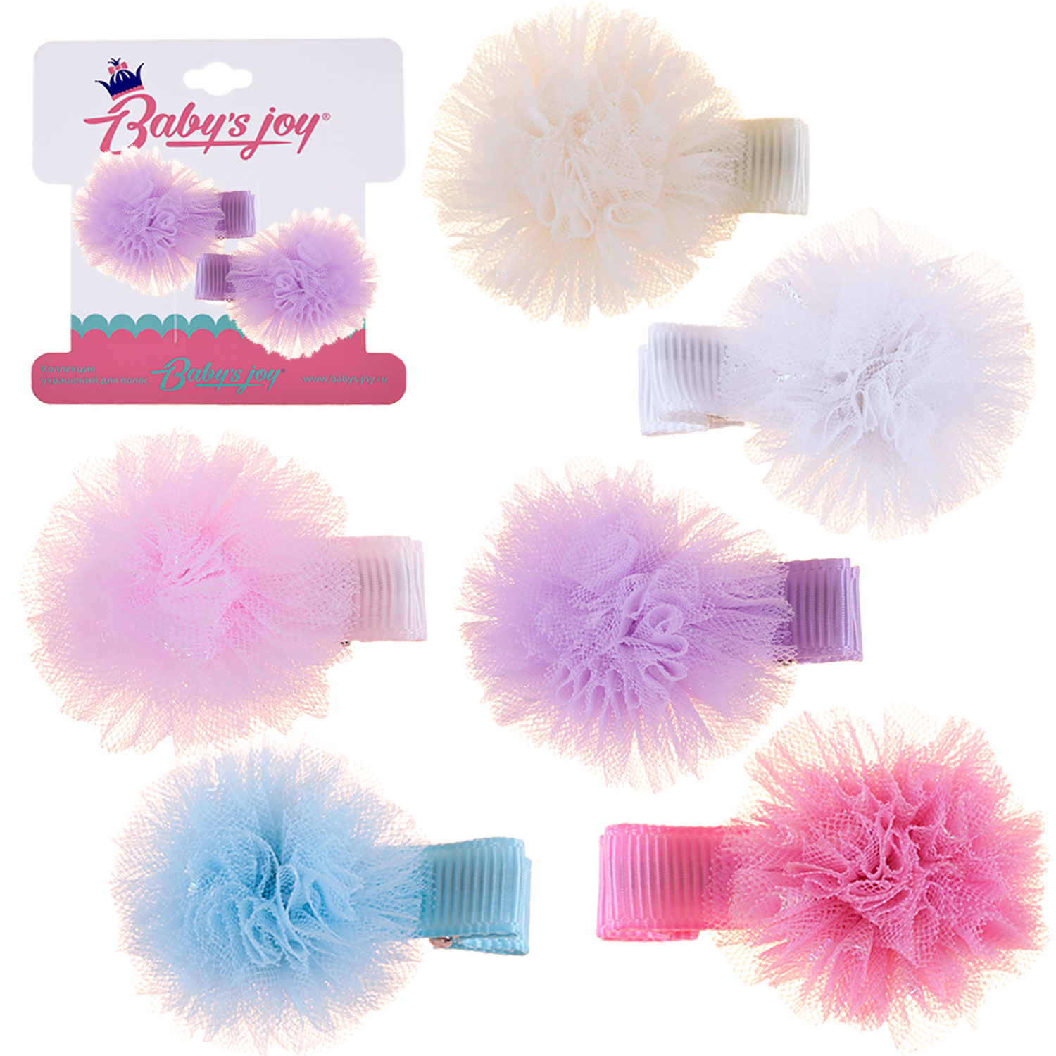 Заколка Babys JOY 2 шт. - фото 2