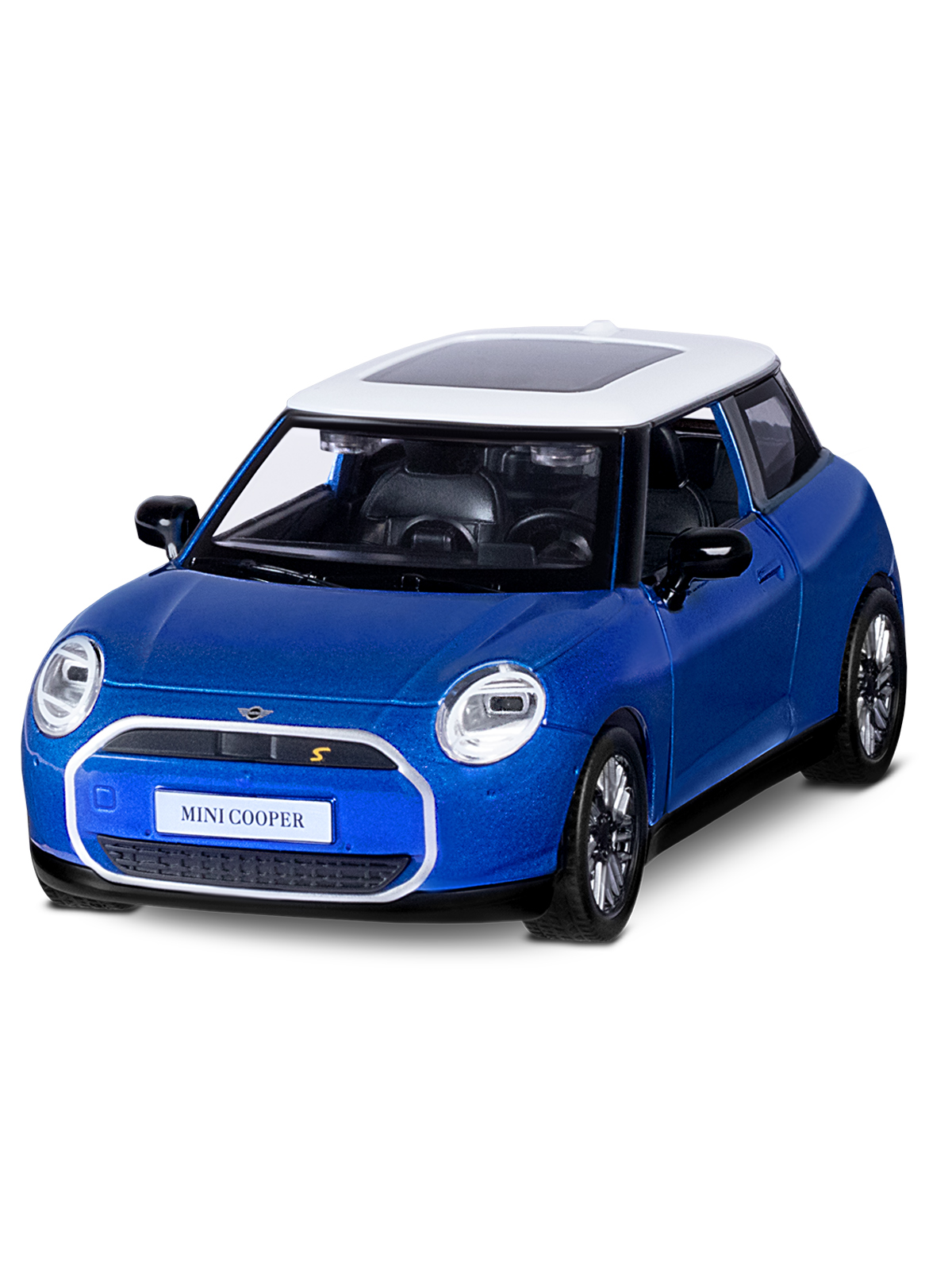 Автомобиль АВТОпанорама BMW Mini Cooper 1:28 JB1251755 - фото 17