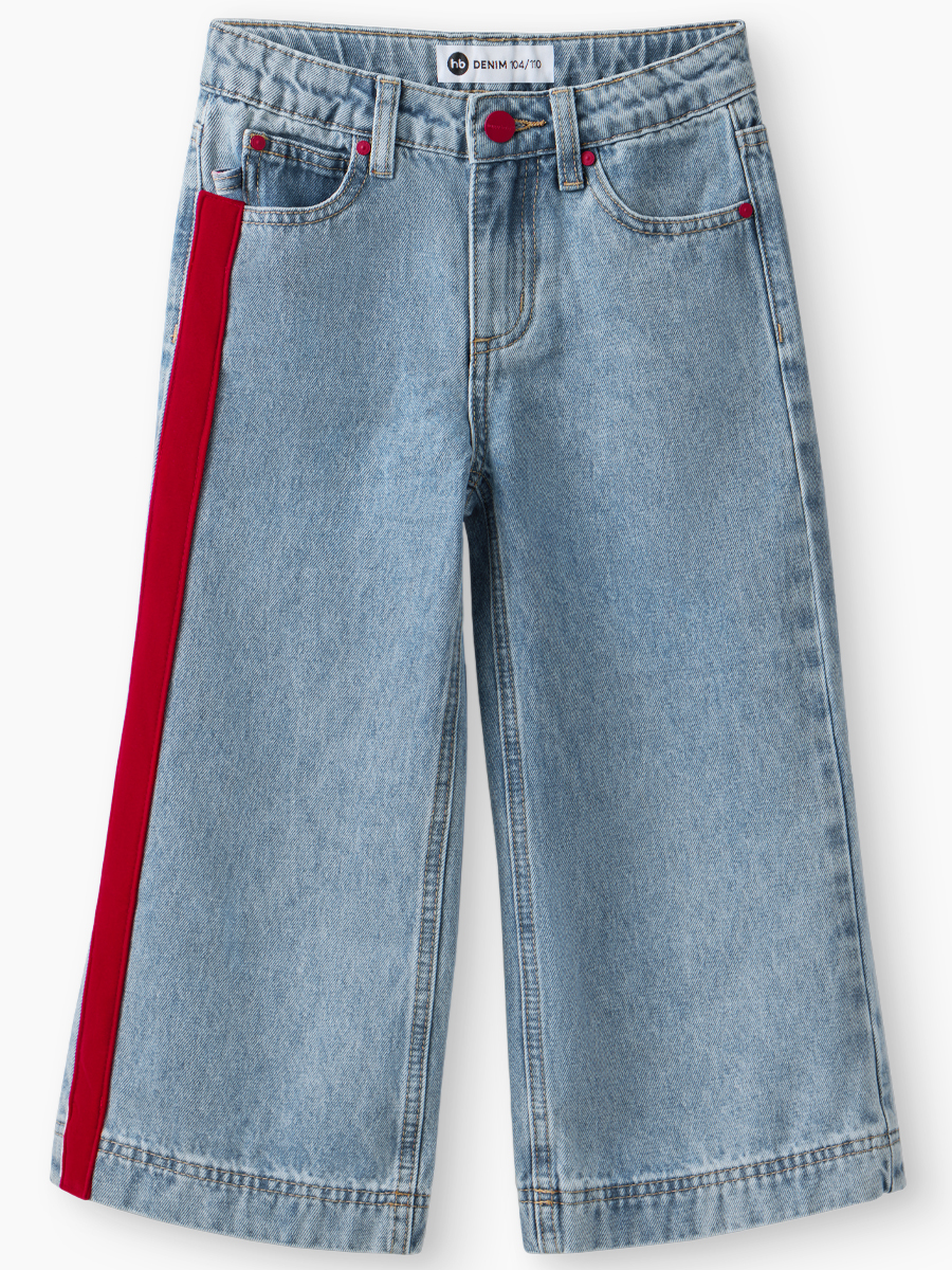 Джинсы Happy Baby 88592_blue_with_bow - фото 5