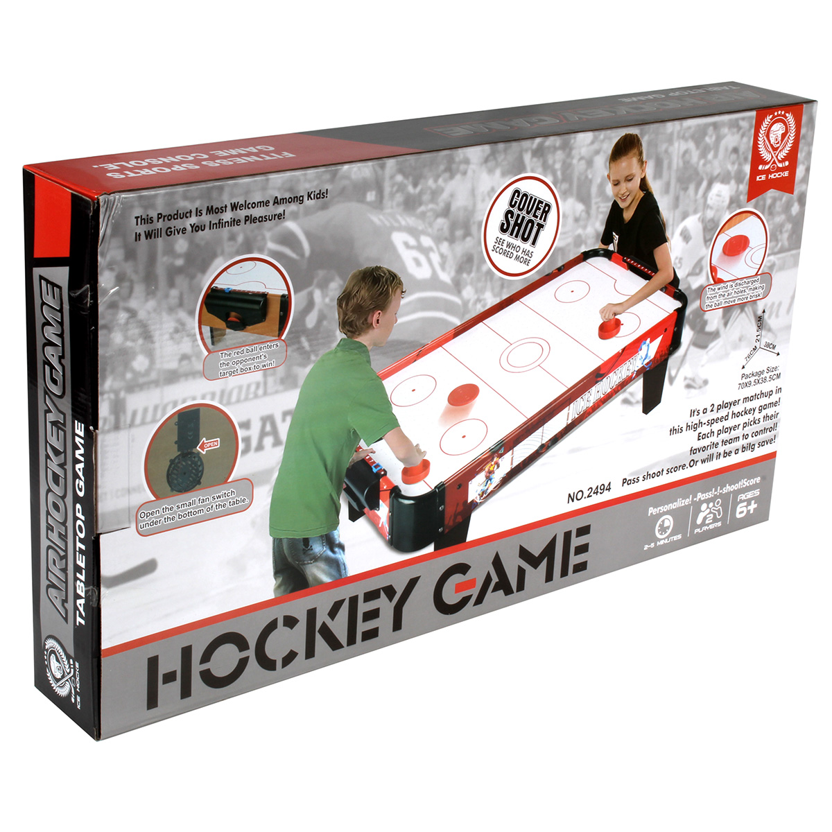 Настольная игра Veld Co аэрохоккей - фото 8