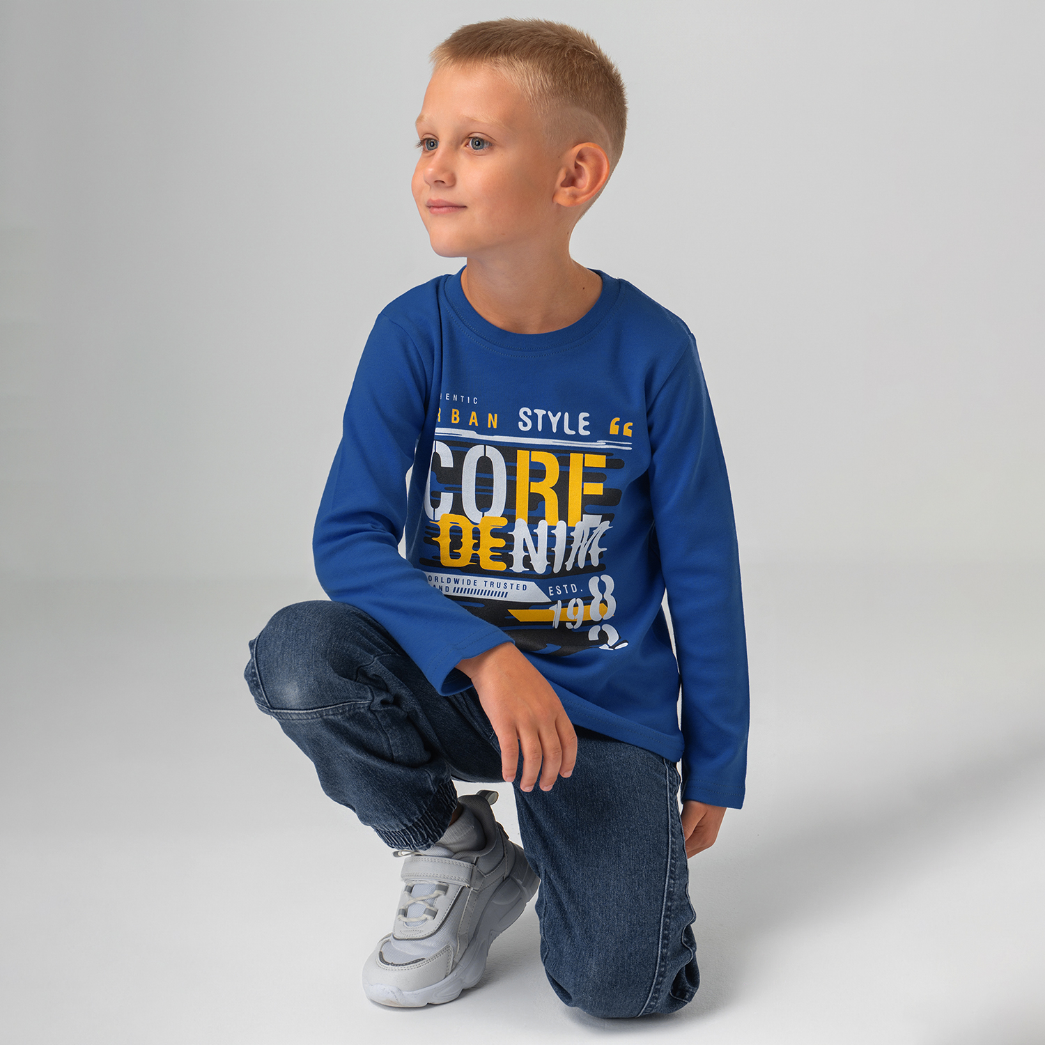 Лонгслив BONITO KIDS BK0467Mэлектрик - фото 3