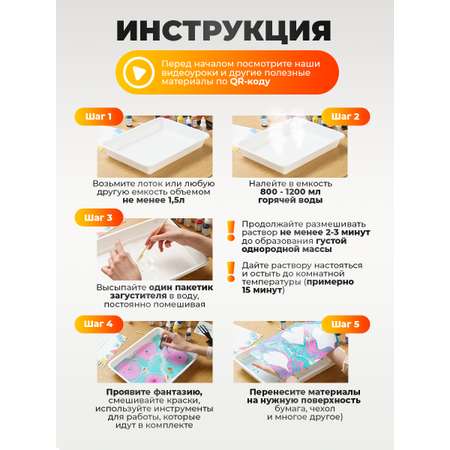 Акварисование Планета творчества эбру