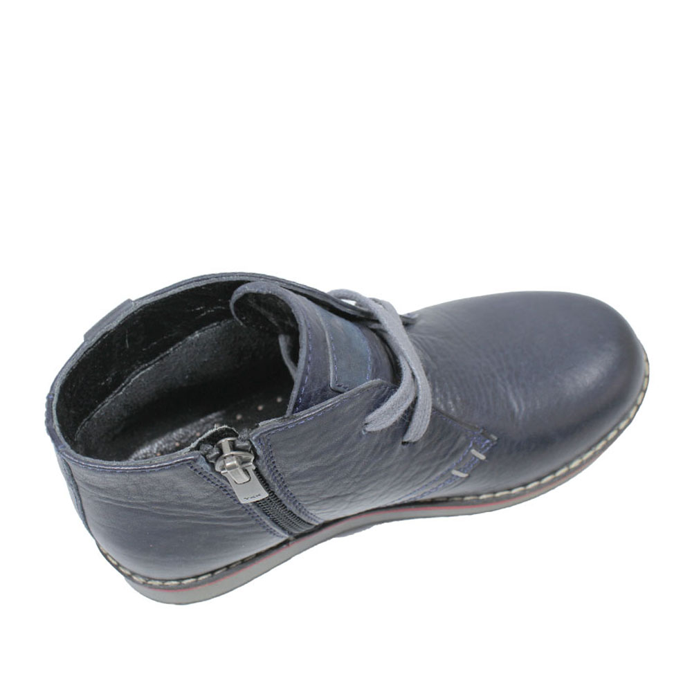 Ботинки Europen 14000-04-SV EUROPEN Ботинки детские,синий кожа - фото 3