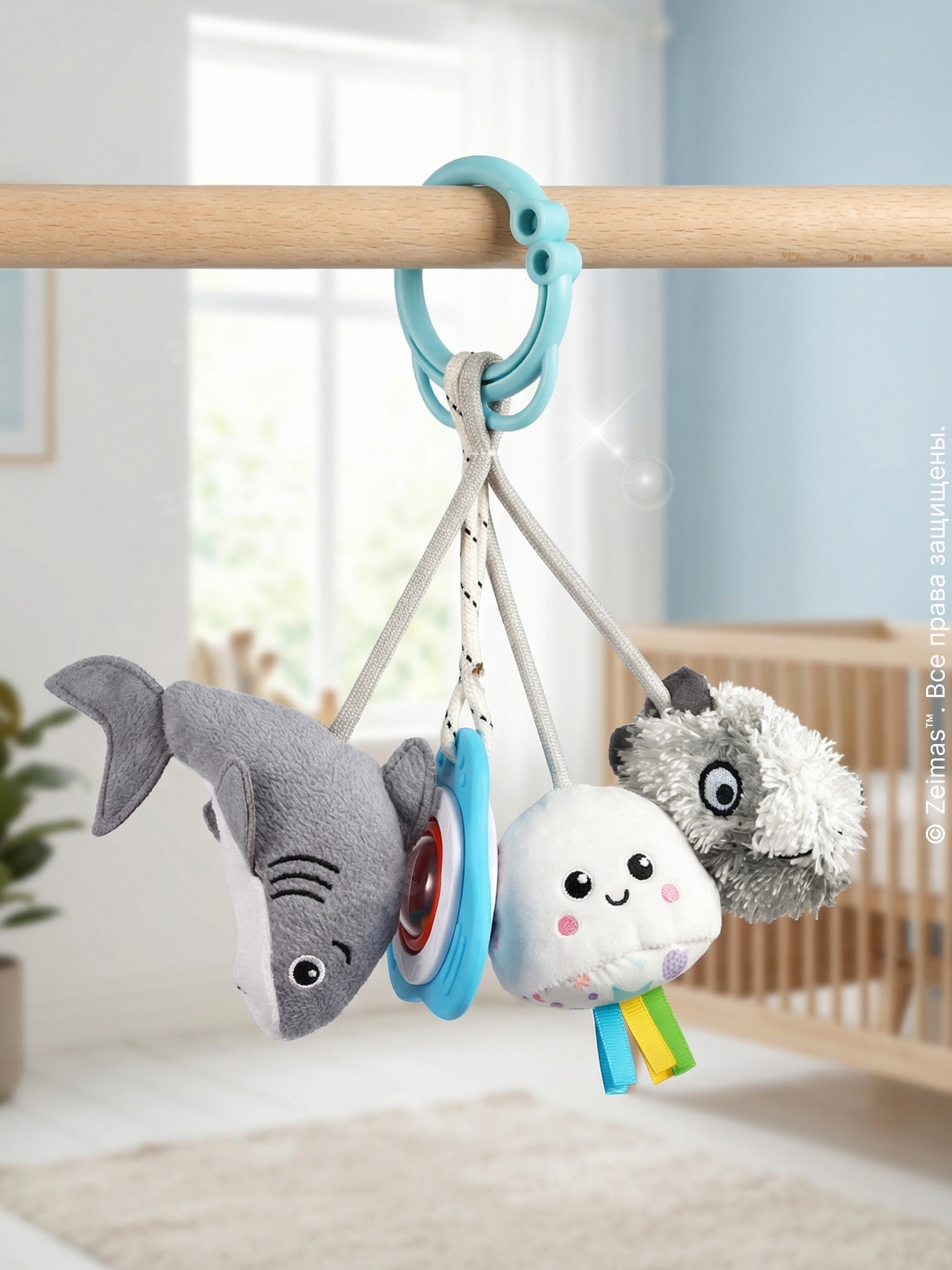 Игрушка Zeimas подвеска Морская фантазия Монтессори - фото 2