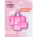 Сумка в роддом Здравствуй мама! Premium Quality 3 шт