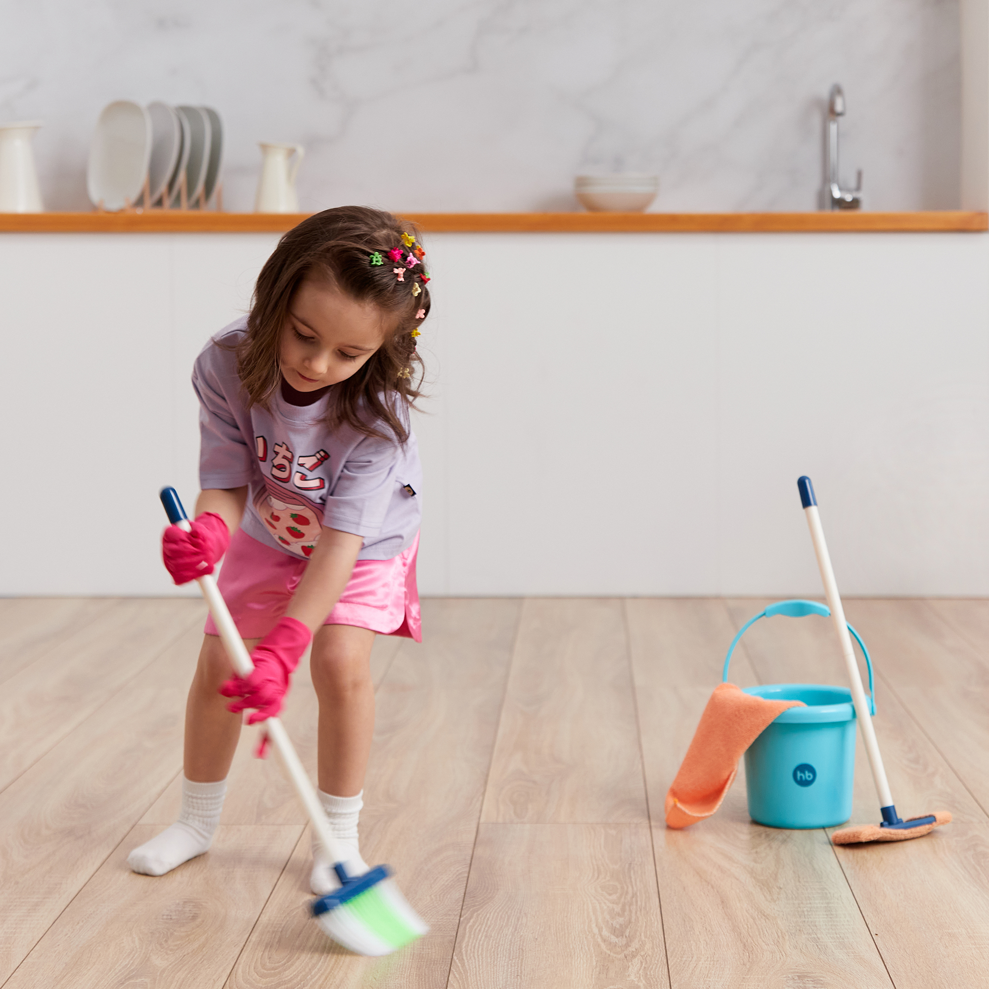 Игрушка Happy Baby швабры и мётлы - фото 9