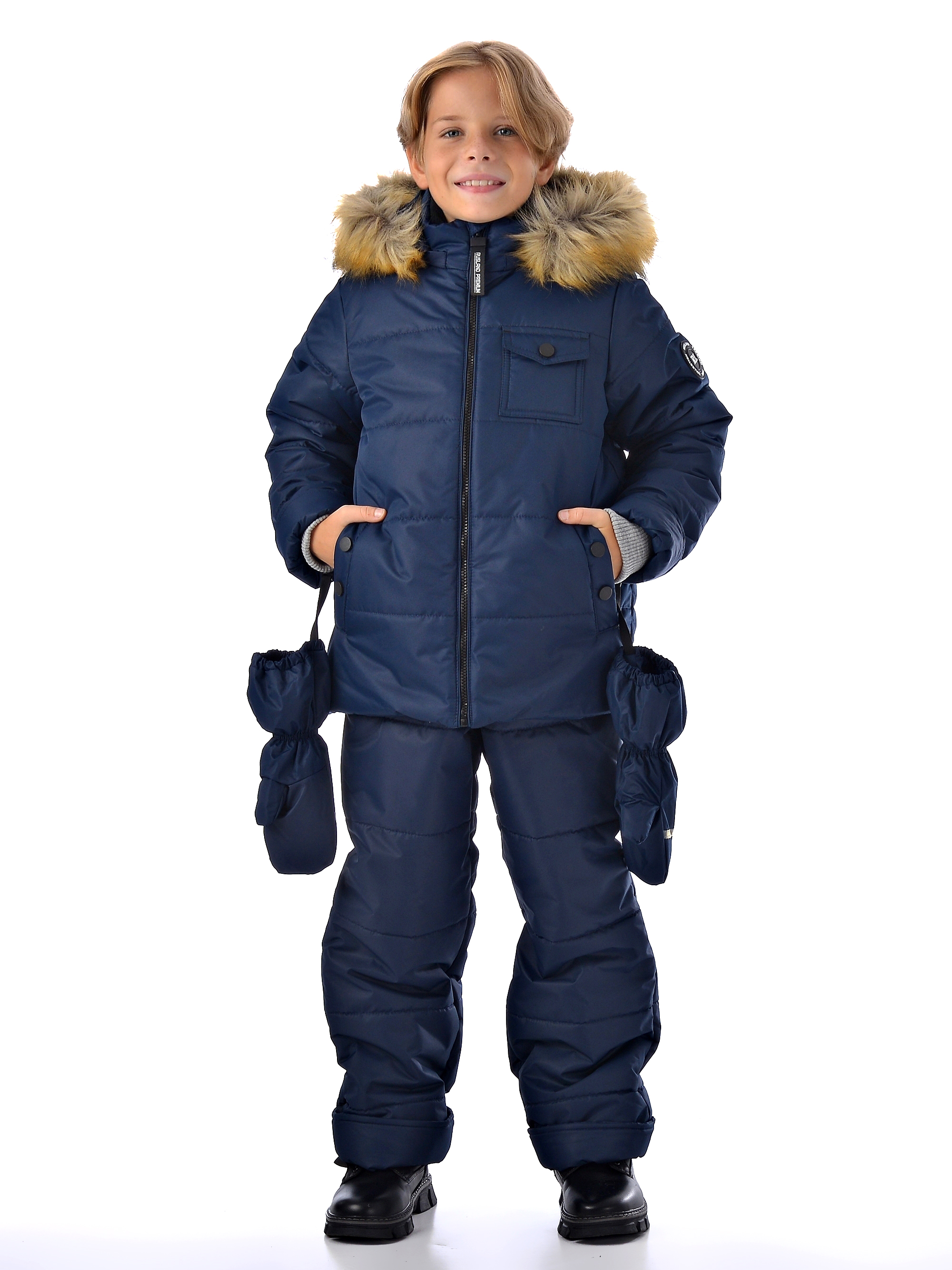 Комплект Rusland мз-крис-т.синий 116-134 - фото 2