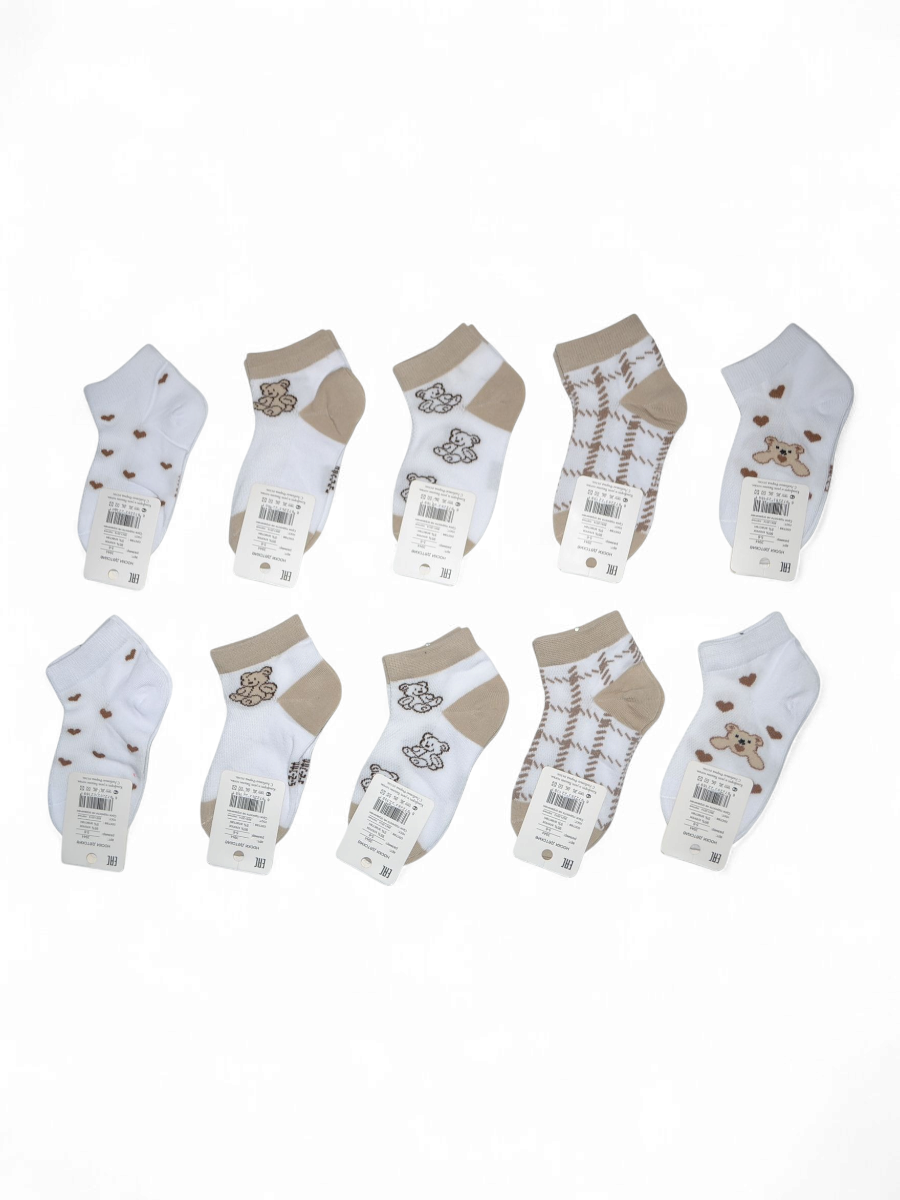 Носки 10 пар Child Socks 3944-2 - фото 1