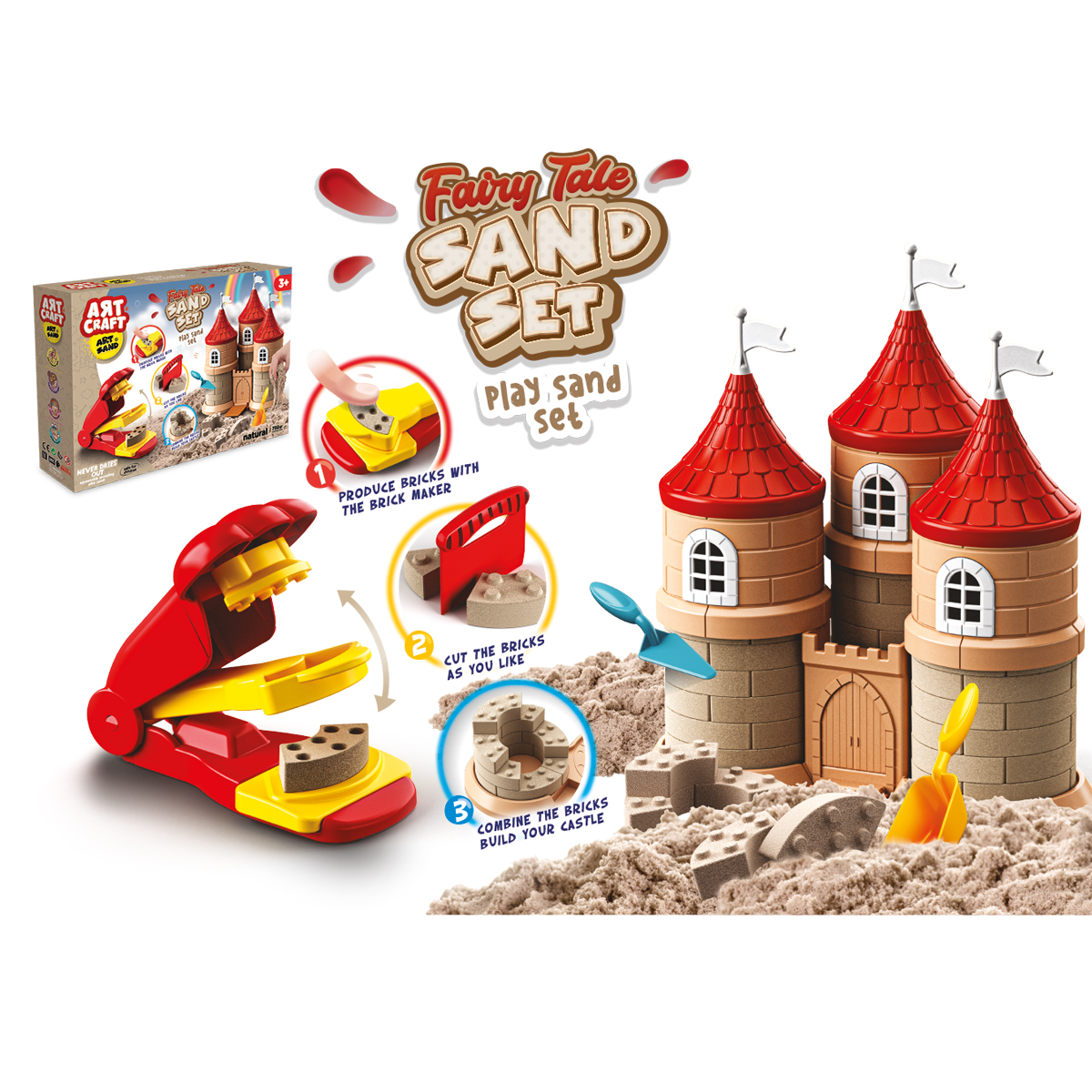 Кинетический песок ART SAND - фото 2