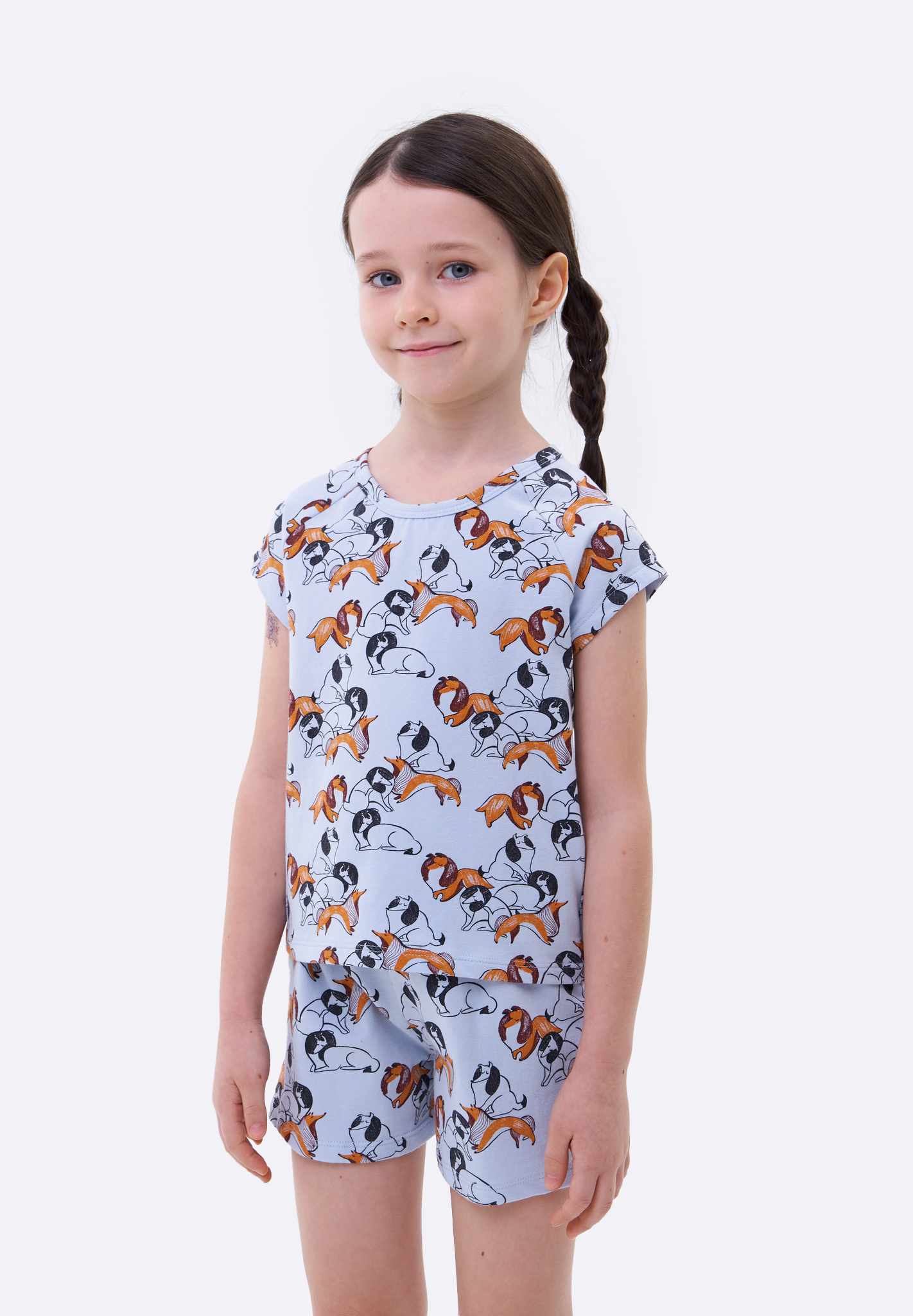 Футболка и шорты Lassie 72204212-6030 - фото 1