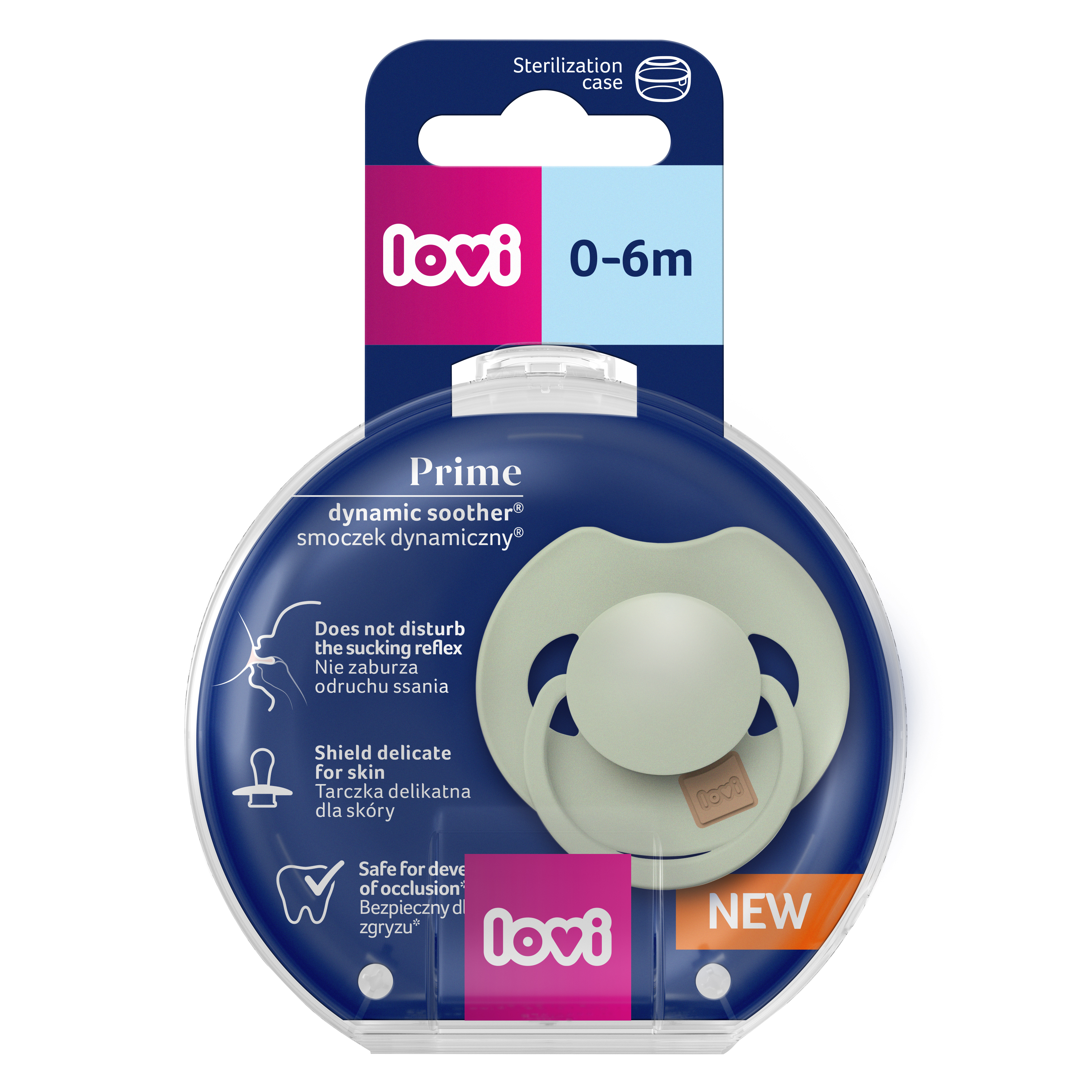 Пустышка LOVI силикон анатомическая от 0 мес. 1 шт. - фото 3
