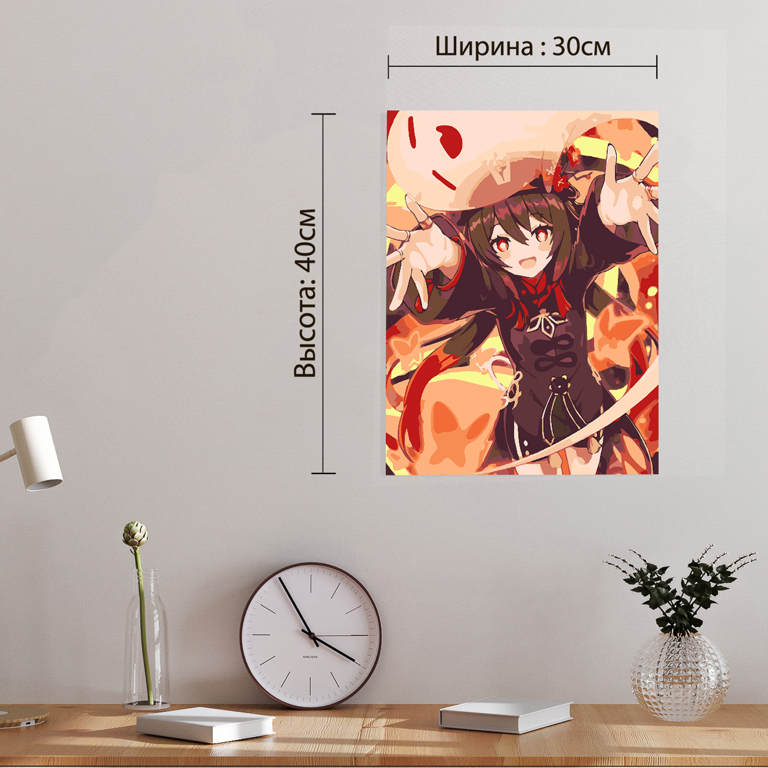 Картина по номерам Red Panda - фото 7