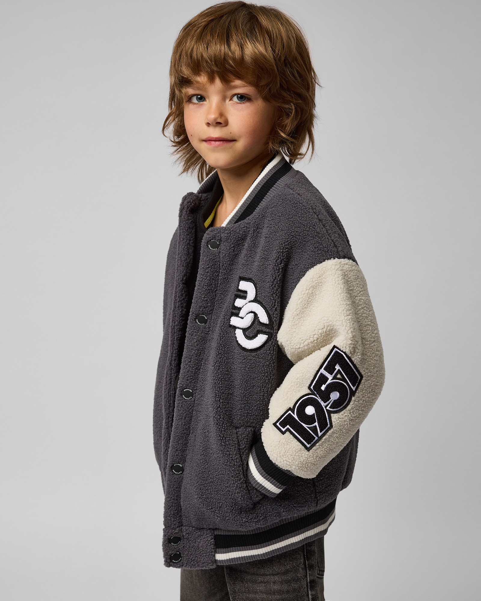 Бомбер Futurino Fashion W24FF-2BO53kb-GG - фото 1