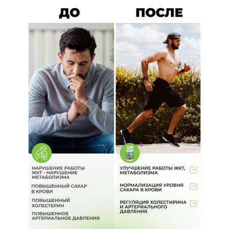 Натуральный комплекс Bionormula Шиитаке для улучшения пищеварения и иммунитета 60 капсул