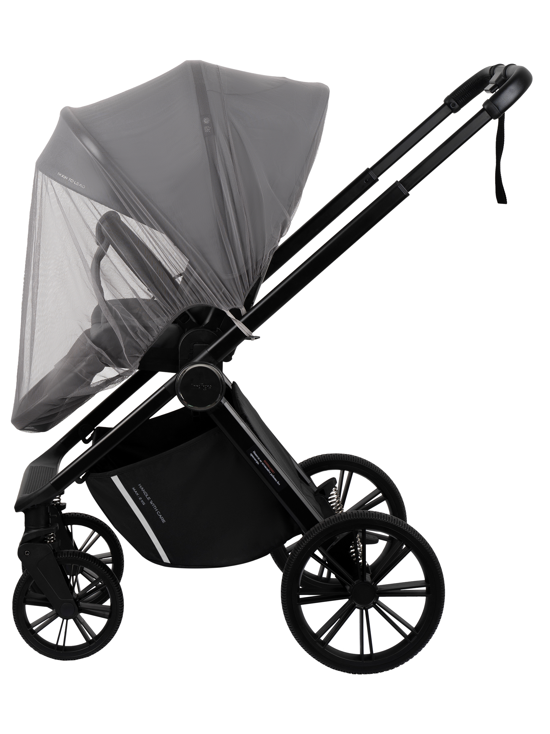 Коляска 2в1 Indigo Sting темно-серый - фото 18