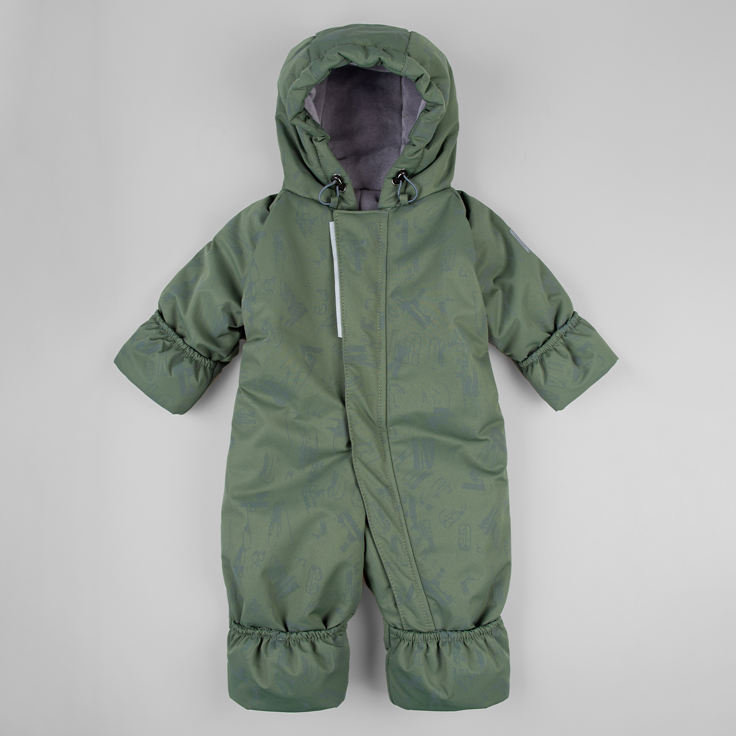 Комбинезон LEO 5010В_хаки/серый_80 - фото 1