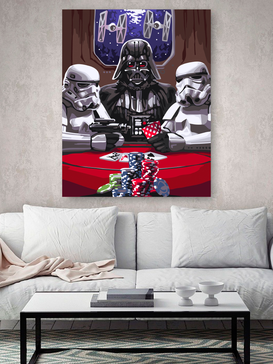 Картина по номерам Hobby Paint Звездный покер в ассортименте - фото 3