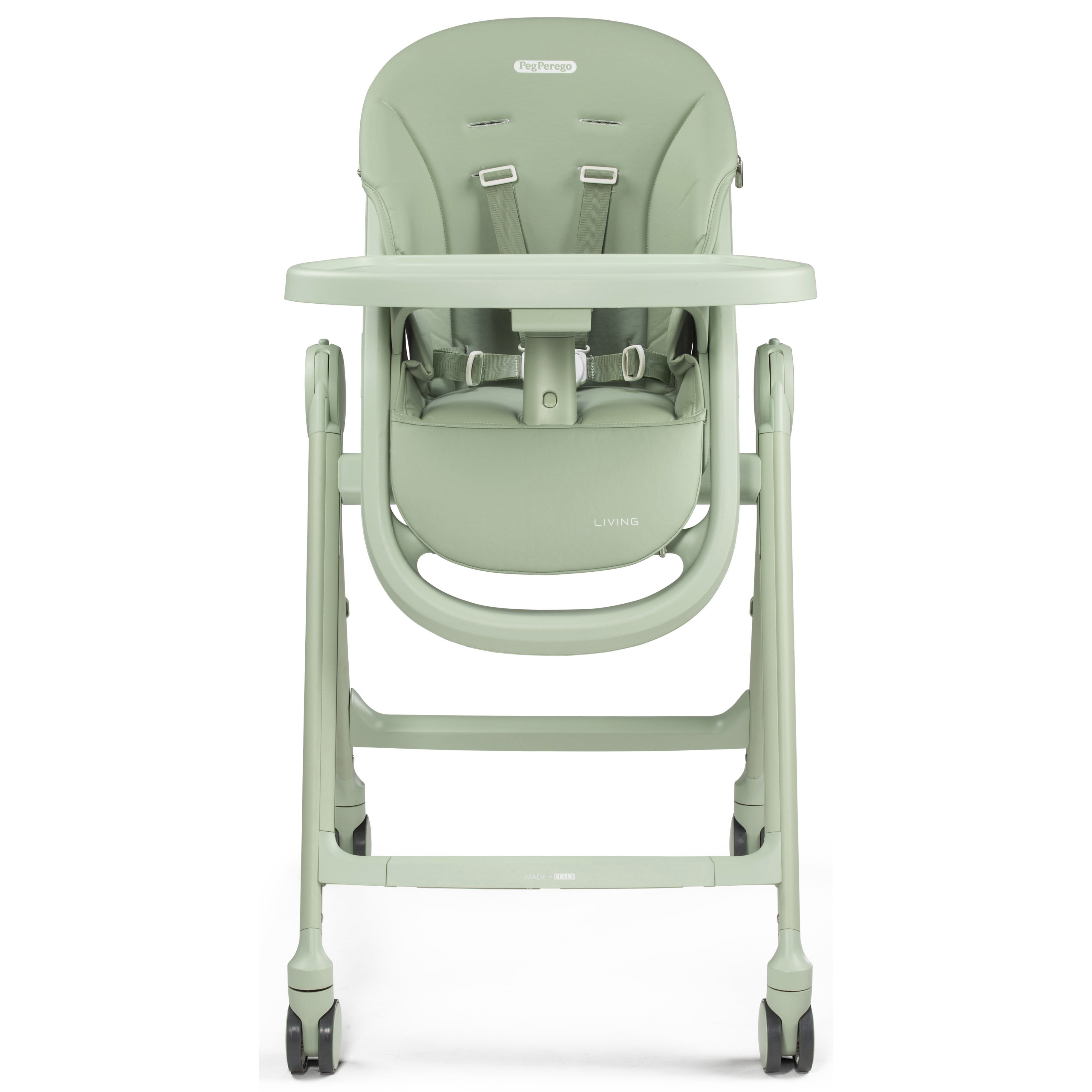 Стульчик для кормления Peg-Perego Living Sage зеленый - фото 12