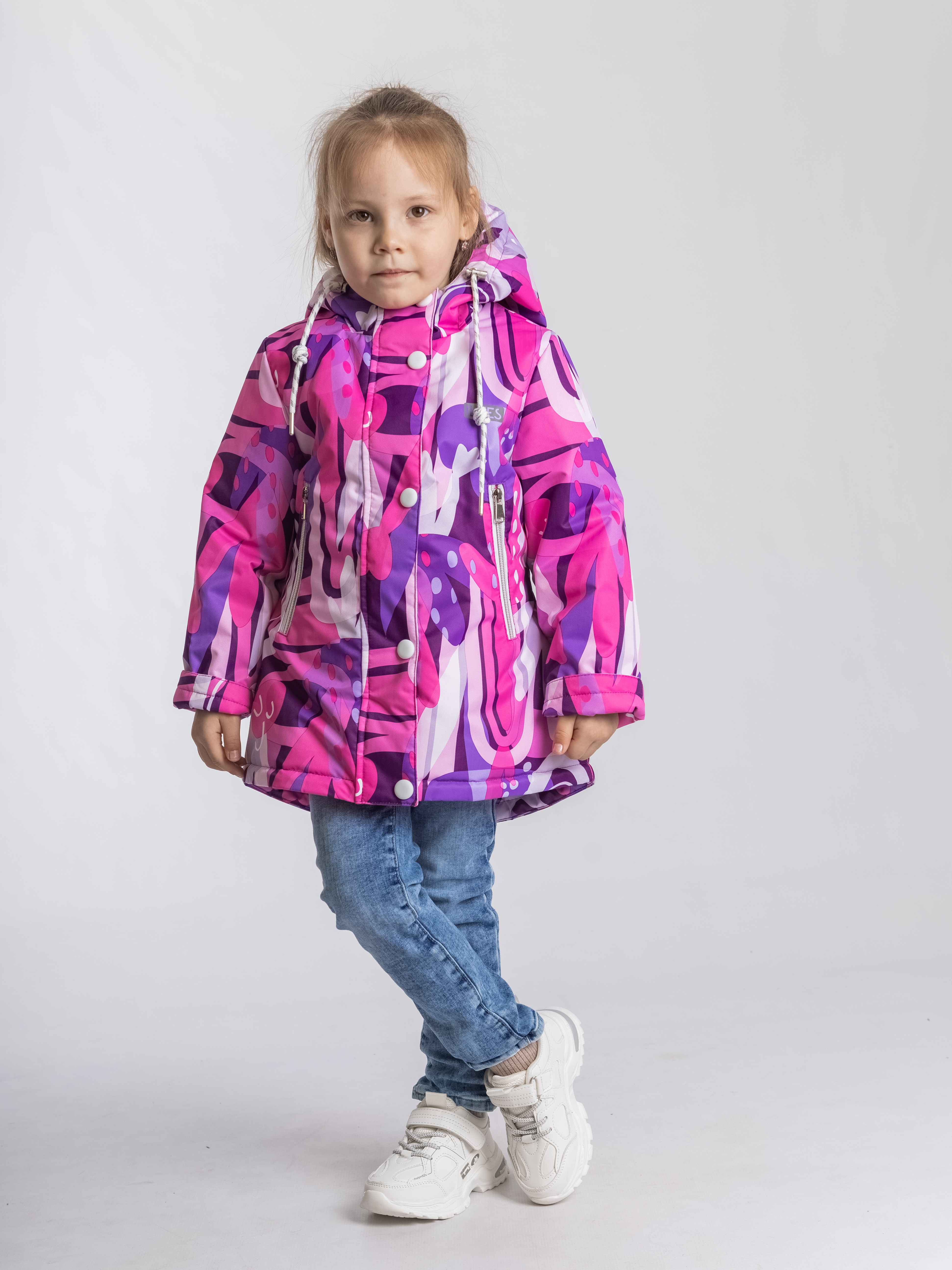 Куртка ILVES ILV-A-185/2 бордовый/фиолетовый - фото 3