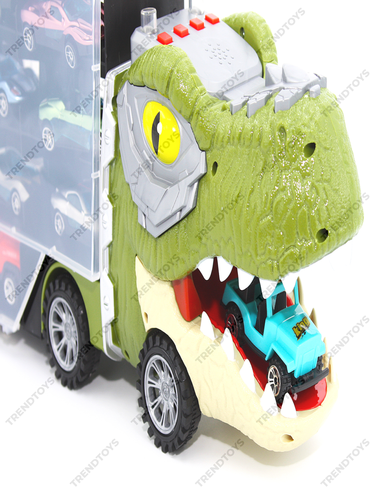 Игровой набор TrendToys с машинками и динозаврами - фото 10