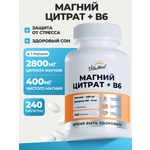 Комплексная пищевая добавка VitaMeal Магний В6 240 таблеток