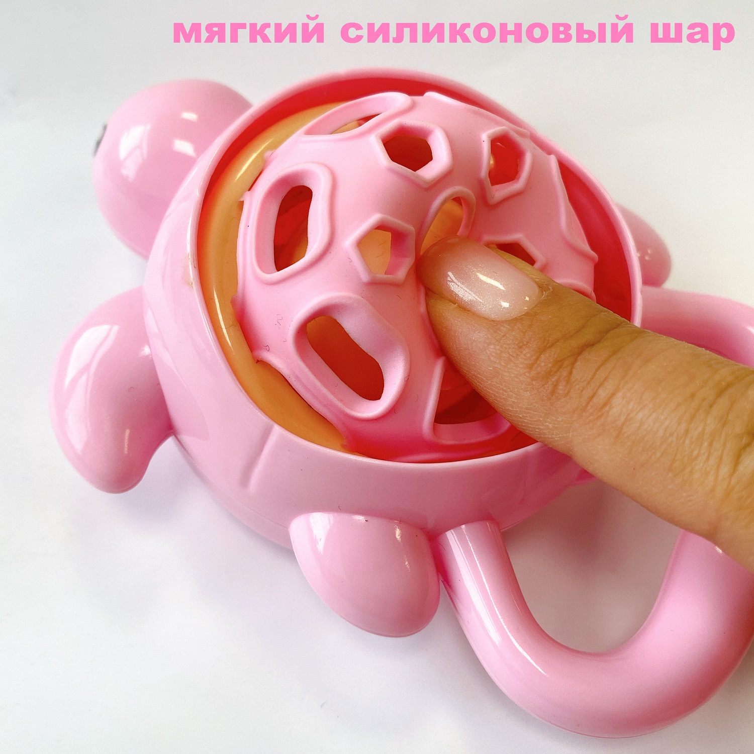 Игрушка Uviton погремушка Черепашка в ассортименте - фото 2