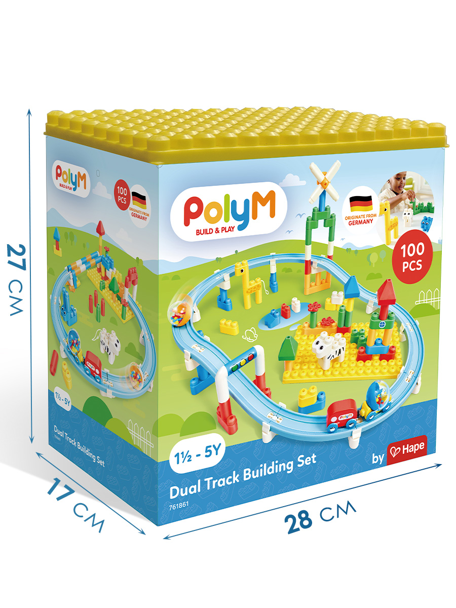 Набор железнодорожный Hape 17 см 761861_HP - фото 11