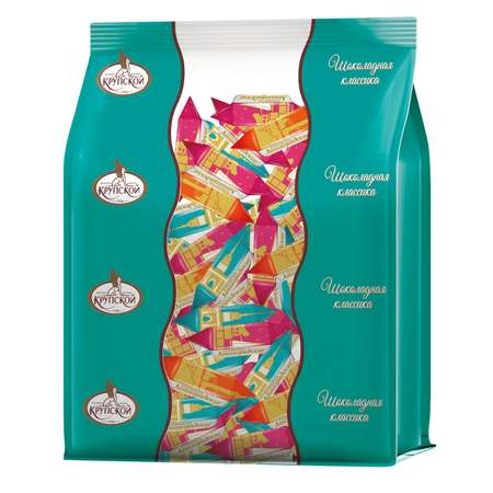 Конфеты глазированные Крупская Ленинградские с молочными корпусами 256г