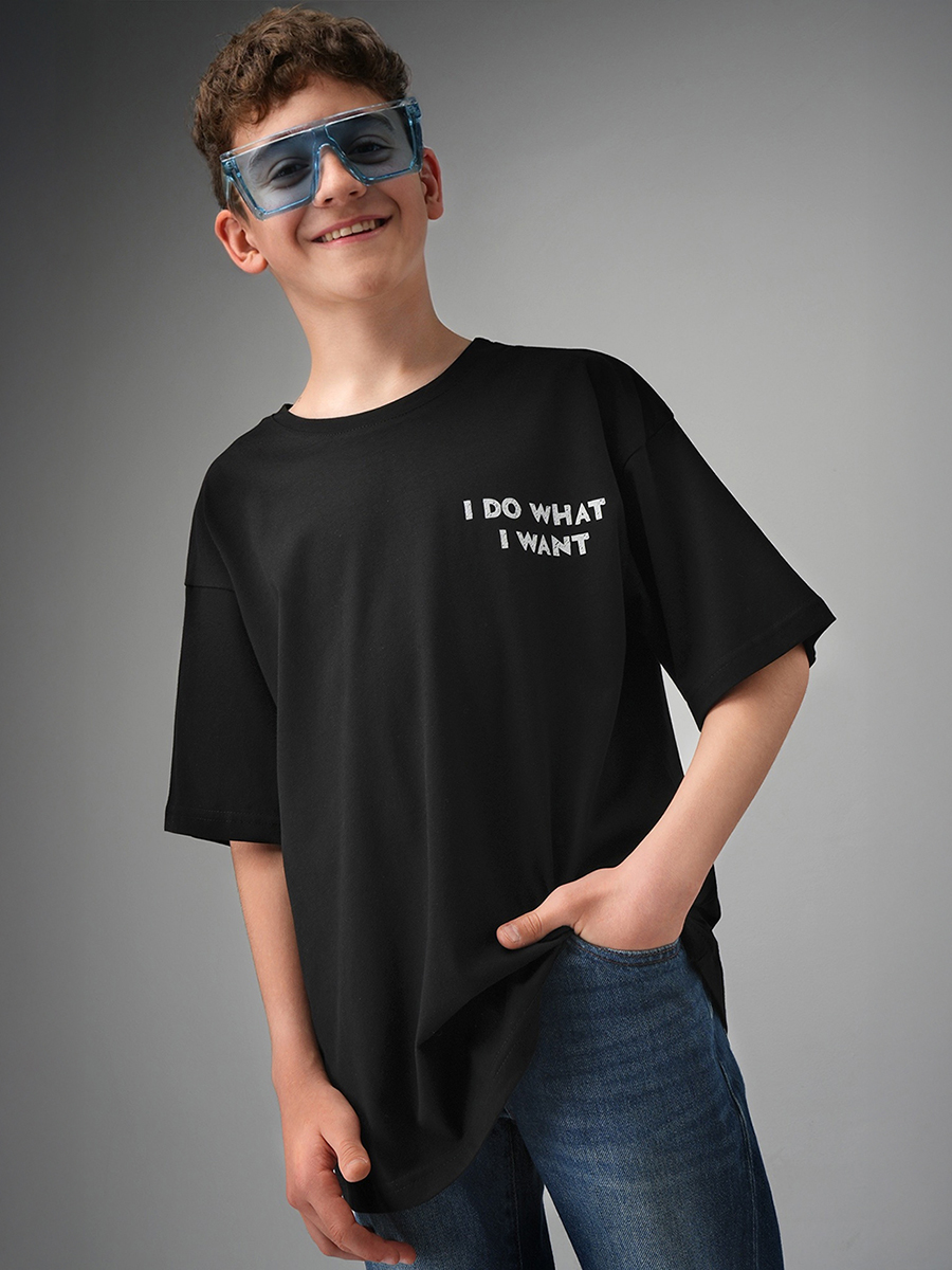 Футболка HappyFox HF0178SPPкот.черный - фото 1