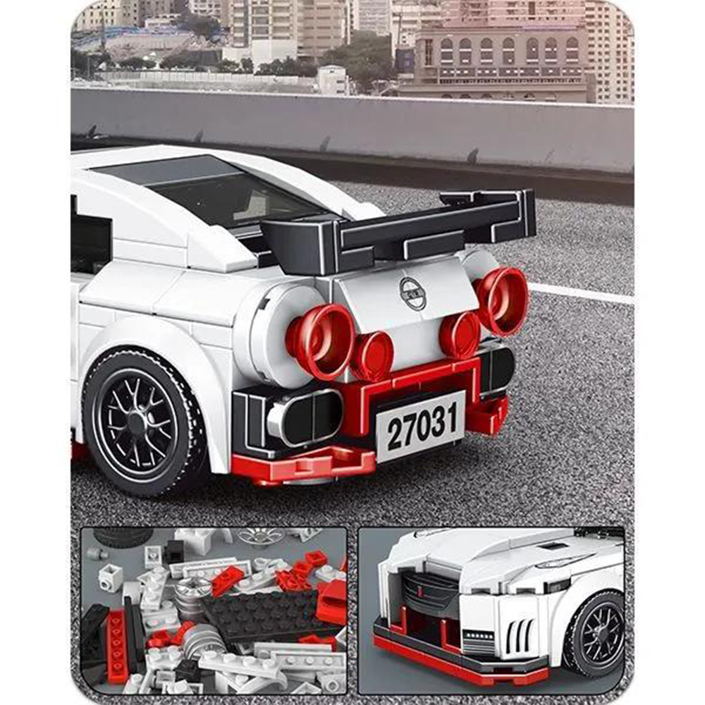 Конструктор Mould King Спорткар GTR блочный - фото 3