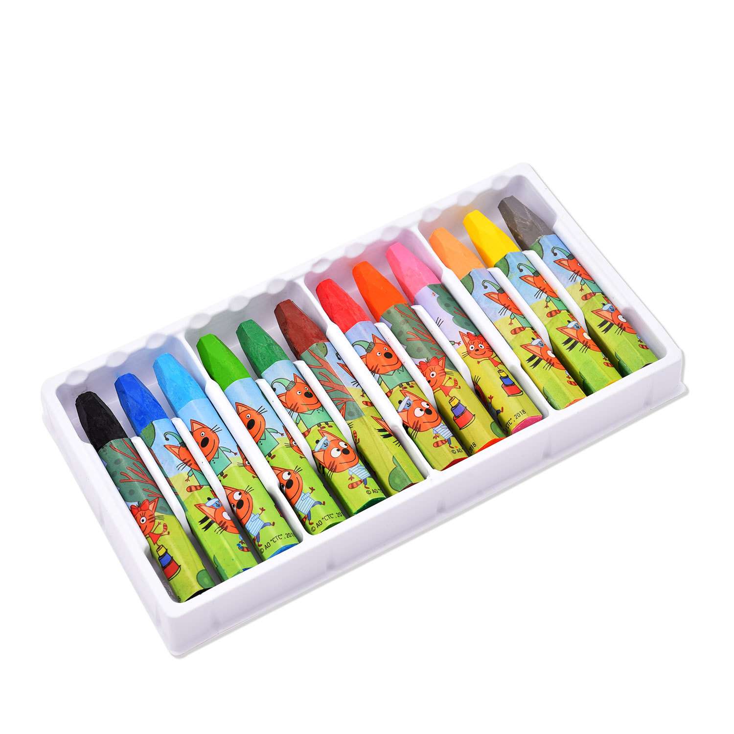 Пастель масляная Kinderline 12 шт. - фото 3