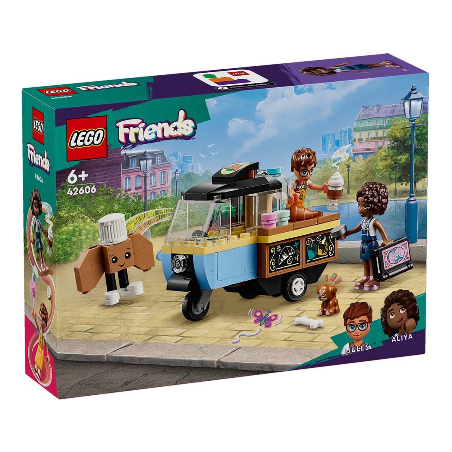 Конструктор LEGO Friends Мобильная тележка-пекарня блочный - фото 11